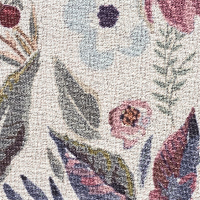 Nourison Home Nourison Washables 8' Runner Ivory Pink Vintage Indoor Rug