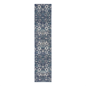 Nourison Passion 10' Runner Surf Fabric Bohemian Area Rug (10' Runner)