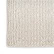 Nourison Home Textured Home 2' x 4' Ivory Beige Farmhouse Indoor Rug
