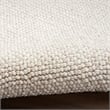 Nourison Home Textured Home 2' x 4' Ivory Beige Farmhouse Indoor Rug