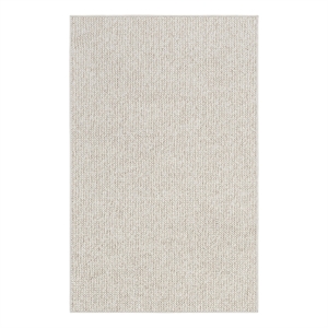 Nourison Home Textured Home 2' x 4' Ivory Beige Farmhouse Indoor Rug