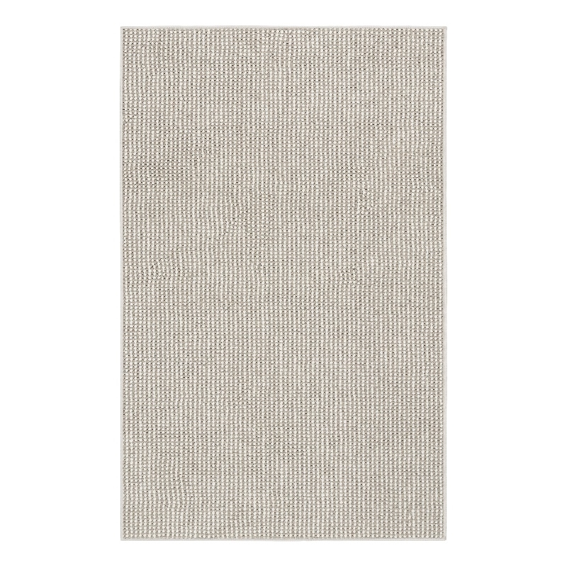 Nourison Home Textured Home 2' x 4' Ivory Mocha Farmhouse Indoor Rug