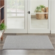 Nourison Home Textured Home 2' x 4' Ivory Grey Farmhouse Indoor Rug