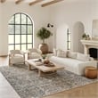 Nourison Home Nyle 8' x 10' Charcoal Vintage Indoor Rug