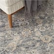 Nourison Home Nyle 8' x 10' Charcoal Vintage Indoor Rug