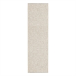 Nourison Home Textured Home 8' Runner Ivory Beige Farmhouse Indoor Rug