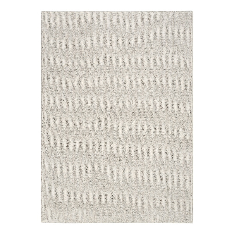 Nourison Home Textured Home 8' x 10' Ivory Beige Farmhouse Indoor Rug