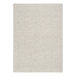 Nourison Home Textured Home 8' x 10' Ivory Beige Farmhouse Indoor Rug