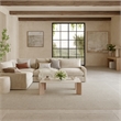 Nourison Home Textured Home 8' x 10' Ivory Mocha Farmhouse Indoor Rug