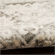 Nourison Serenity Home 9' x 12' Fabric Ivory Gray Vintage Indoor Rug