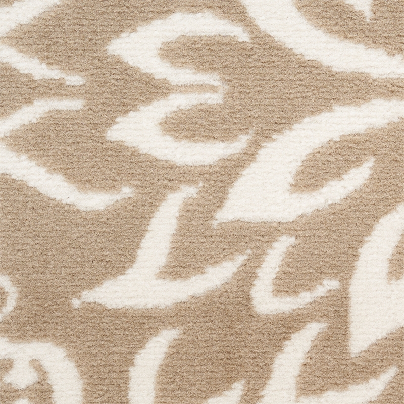 Nourison Jubilant 5' x 7' Taupe Fabric Farmhouse Area Rug (5' x 7')