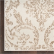 Nourison Jubilant 5' x 7' Ivory Beige Fabric Vintage Area Rug (5' x 7')