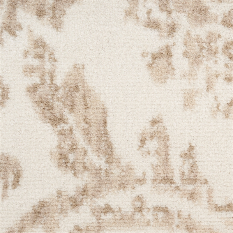 Nourison Jubilant 5' x 7' Ivory Beige Fabric Vintage Area Rug (5' x 7')