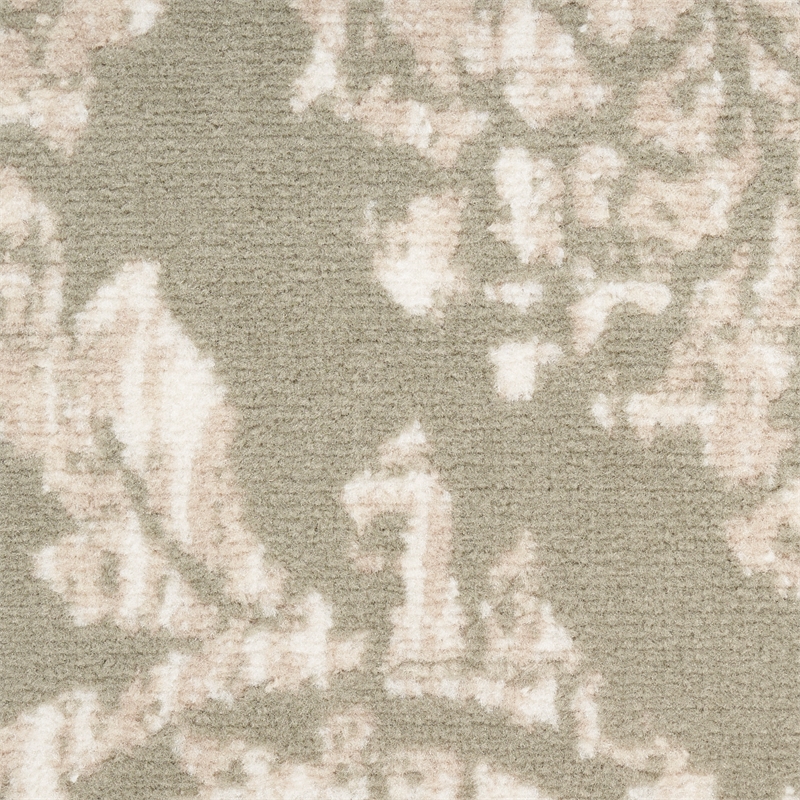 Nourison Jubilant 8' x 10' Olive Fabric Vintage Area Rug (8' x 10')