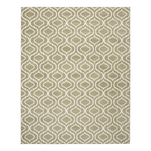 Nourison Jubilant 63x87&quot Indoor Transitional Polypropylene Fabric Rug in Green