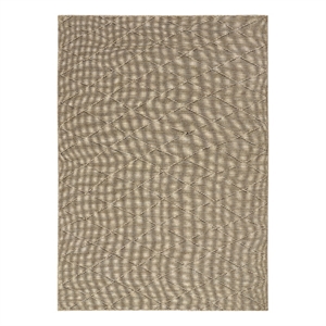 Nourison Practical Solutions 84x120&quot Contemporary Fabric Rug in Natural