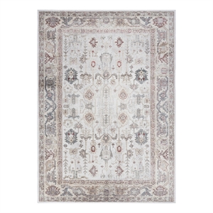 Nourison Vintage Home 3'9&quot x 5'9&quot Fabric Ivory Bohemian Indoor Rug