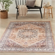 Nourison Vintage Home 5' x 7' Fabric Gold Bohemian Indoor Rug