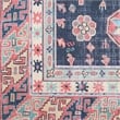Nourison Vintage Home 5' x 7' Fabric Navy Blue Bohemian Indoor Rug