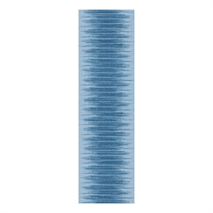 Nourison Vintage Home 2'2&quot x 7'6 Fabric Blue Modern Indoor Rug