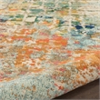 Celestial 9' x 12' Pink/Multi-Color Fabric Modern & Contemporary Indoor Rug