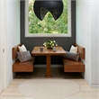 Nourison Courtyard 3' x 5' Oval Ivory Silver Fabric Modern Rug