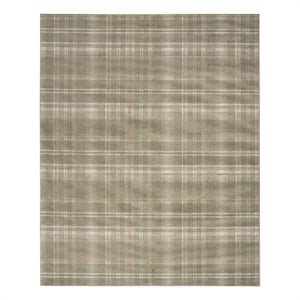Nourison Grafix 63x87&quot Indoor Polypropylene Fabric Rug in Olive Green