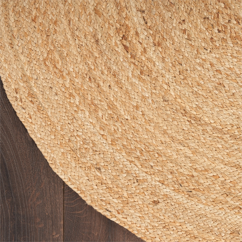 Nourison Natural Jute 36x36