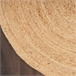 Nourison Natural Jute 36x36