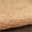 Nourison Natural Jute 36x36
