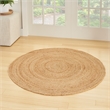Nourison Natural Jute 36x36