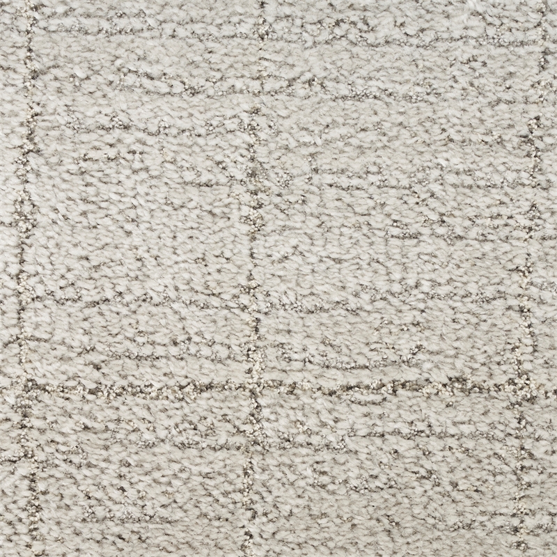 nourison santa cruz 72x108&quot indoor contemporary fabric rug in gray