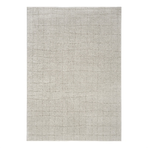 Nourison Santa Cruz 72x108&quot Indoor Contemporary Fabric Rug in Gray