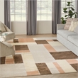 Nourison Home Astra Machine Washable 7' x 9' Beige Multicolor   Area Rug