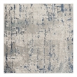 Nourison Concerto 4' x Square Ivory Gray Blue Fabric Modern Area Rug (4' Square)