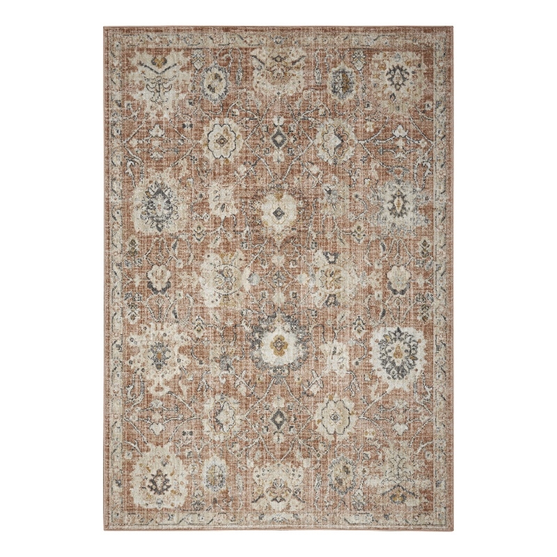Nourison Home Oushak Home 5' x 7' Rust   Area Rug