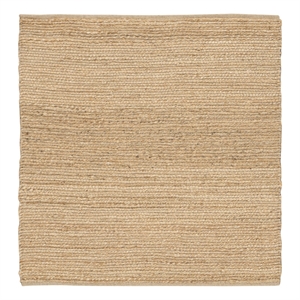 Nourison Home Natural Jute 4' x Square Natural   Area Rug