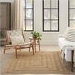 Nourison Home Natural Seagrass 4' x 6' Natural   Area Rug