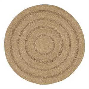 Nourison Home Natural Seagrass 3' x Round Natural   Area Rug