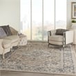 Nourison Concerto 12' x 15' Beige Gray Fabric Farmhouse Area Rug (12' x 15')