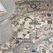Nourison Concerto 10' x Round Ivory Gray Fabric Farmhouse Area Rug (10' Round)