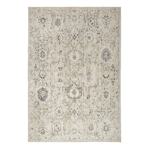 Nourison Home Oushak Home 5' x 7' Cream   Area Rug