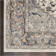 Nourison Concerto 10' x Square Ivory Gray Fabric Farmhouse Area Rug (10' Square)