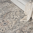 Nourison Concerto 8' x Square Ivory Gray Fabric Farmhouse Area Rug (8' Square)