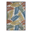 Nourison Aloha 3' x 5' Multicolor Fabric Tropical Area Rug (3' x 5')