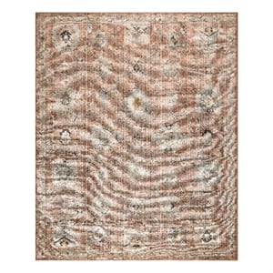 Nourison Home Oushak Home 8' x 10' Rust   Area Rug