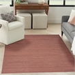 Nourison Home Washable Essentials 4' x 6' Fabric Mocha Area Rug