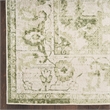 Nourison Home Astra Machine Washable 7' x 9' Fabric Ivory Green Area Rug