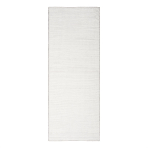 Nourison Home Washable Essentials 6' Runner Fabric Ivory Grey Area Rug