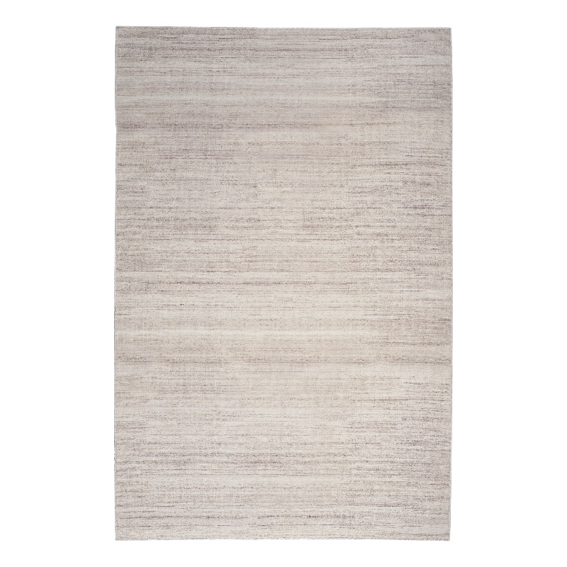 Nourison Home Washable Essentials 4' x 6' Fabric Ivory Mocha Area Rug